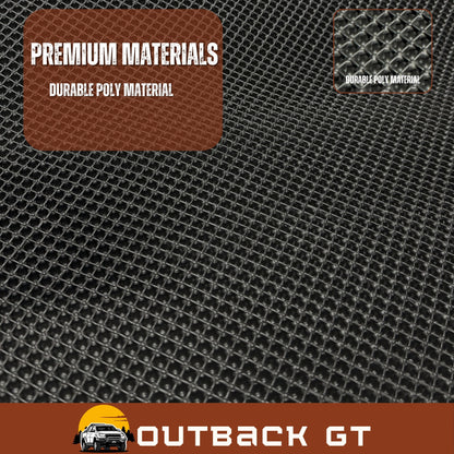 6D Diamond Car Floor Mats for Toyota Corolla 2007-2012 Full Set | Heavy Duty Carpet Liner