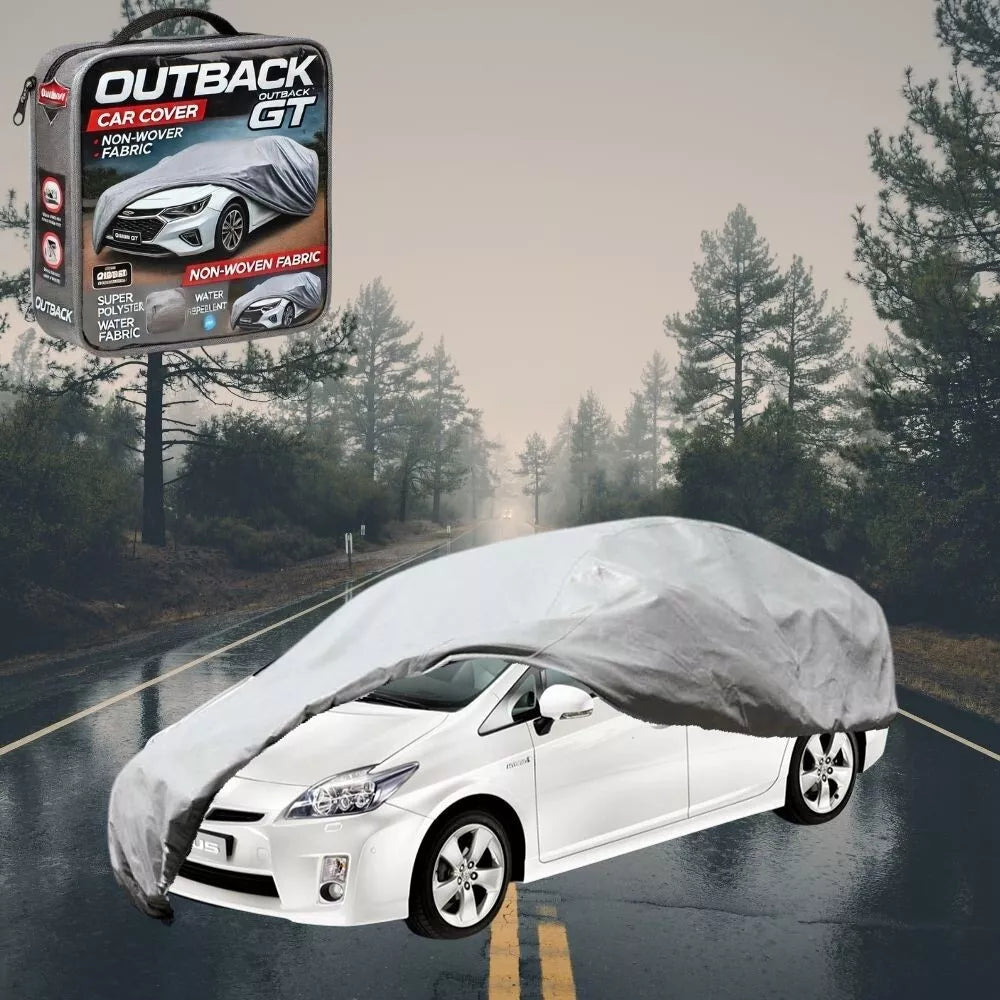 SilverShield Outdoor Car Cover for Toyota Prius 2009 - 2015 (XW30) L Univ Fit