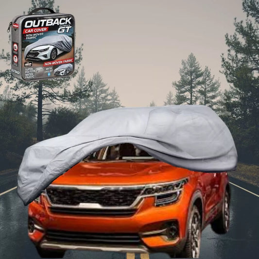 SilverShield Outdoor Car Cover for Kia Seltos 2019 - Current L Universal Fit