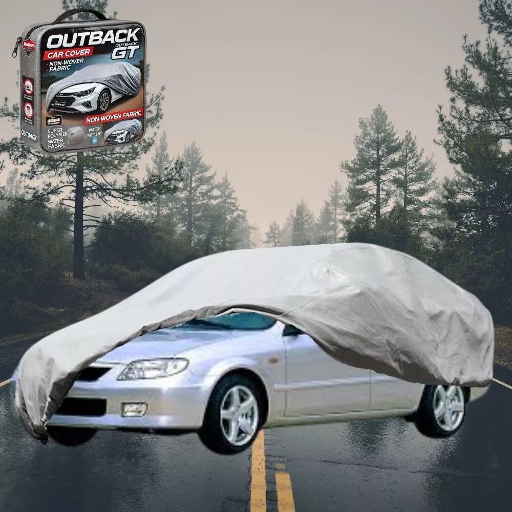 SilverShield Outdoor Car Cover for Mazda 323 1998 - 2003 L Universal Fit