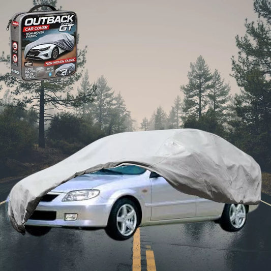 SilverShield Outdoor Car Cover for Mazda 323 1998 - 2003 L Universal Fit