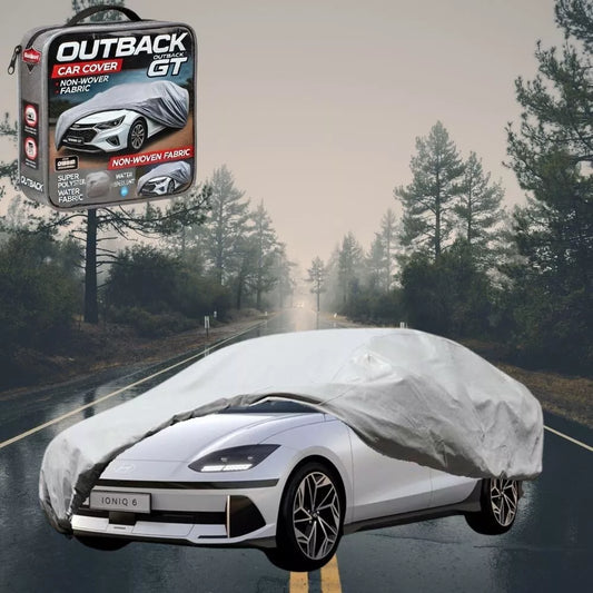 SilverShield Outdoor Car Cover for Hyundai IONIQ 6 2022-Current (CE) L Univ Fit