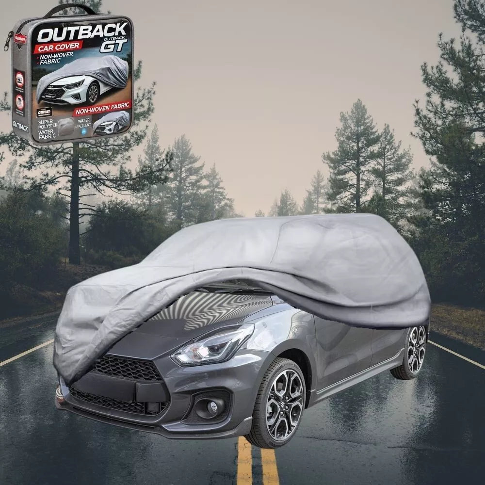SilverShield Outdoor Car Cover for Suzuki Swift Sport 2017-Cur L Universal Fit