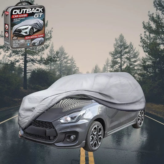 SilverShield Outdoor Car Cover for Suzuki Swift Sport 2017-Cur L Universal Fit