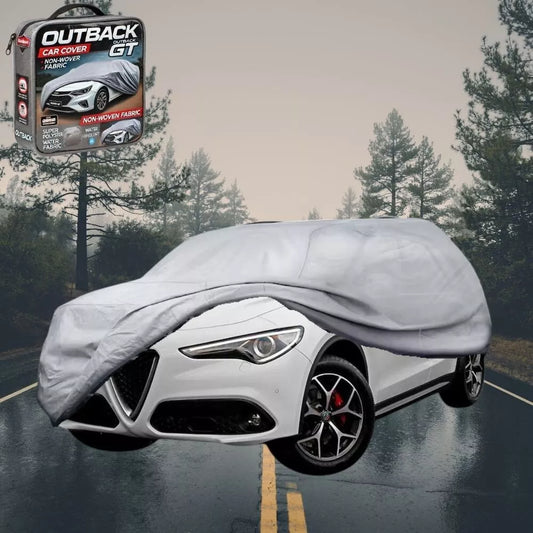 SilverShield Outdoor Car Cover for Alfa Romeo Stelvio 2017-Cur LC Universal Fit