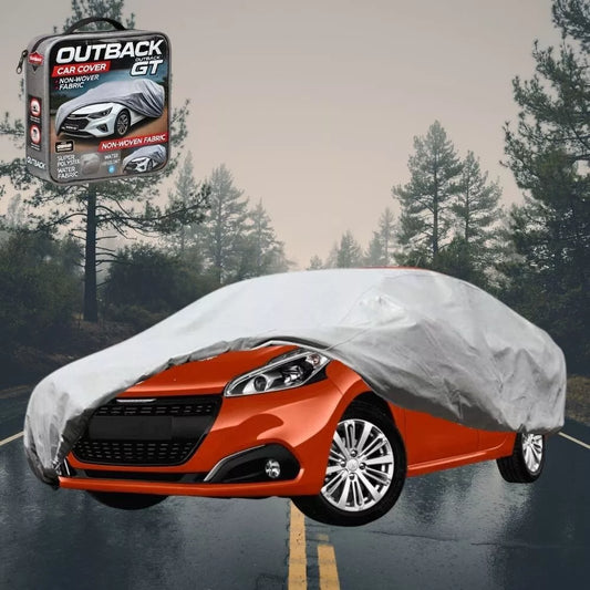 SilverShield Outdoor Car Cover for Peugeot 208 2012 - 2018 (A9) L Universal Fit