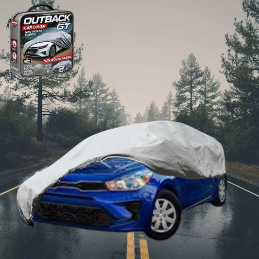 SilverShield Outdoor Car Cover for Kia Rio 2012 - 2016 (UB) L Universal Fit
