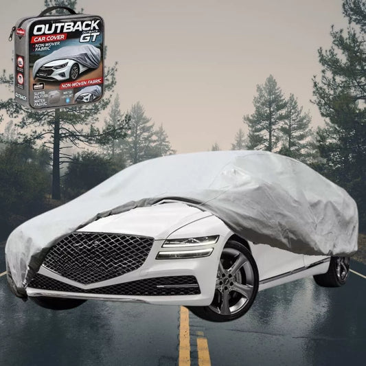 SilverShield Outdoor Car Cover for Hyundai Genesis 2013 - 2016 L Universal Fit