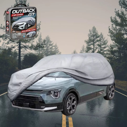 SilverShield Outdoor Car Cover for Kia Niro 2016 - 2022 (DE) L Universal Fit