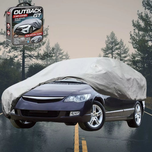 SilverShield Outdoor Car Cover for Honda Civic 2006 - 2012 Sedan(8th Gen) L