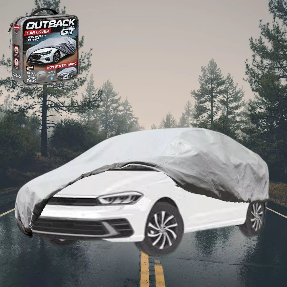 SilverShield Outdoor Car Cover for VolksWagen Polo 2018-Current (MK6) L Univ Fit