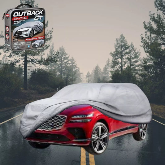 SilverShield Outdoor Car Cover for Genesis GV80 Coupe 2024-Current L Univ Fit