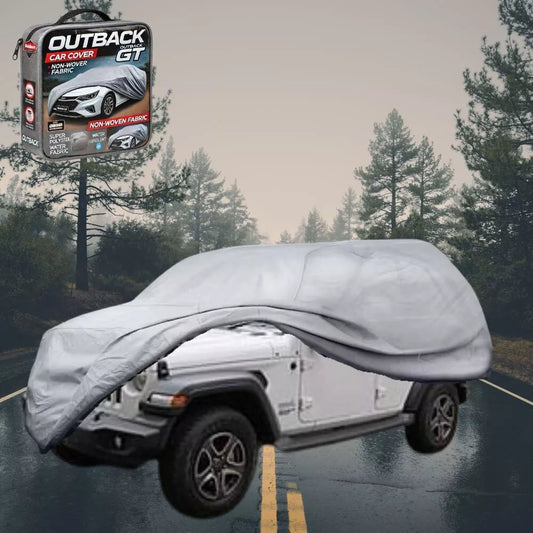 SilverShield Outdoor Car Cover for Jeep Wrangler 2006 - 2018 (4-Door JK) LC