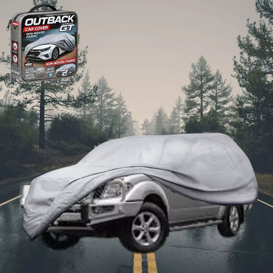 SilverShield Outdoor Car Cover for Nissan Navara Dual Cab 2005 - 2014 XL(new)