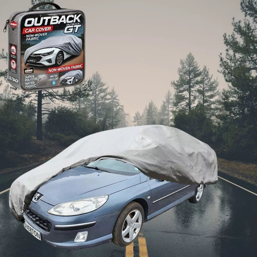 SilverShield Outdoor Car Cover for Peugeot 407 2004 - 2010 Hatch L Universal Fit