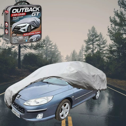 SilverShield Outdoor Car Cover for Peugeot 407 2004 - 2010 Hatch L Universal Fit