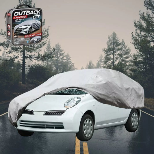 SilverShield Outdoor Car Cover for Nissan Micra 2007-2010 (K12) L Universal Fit