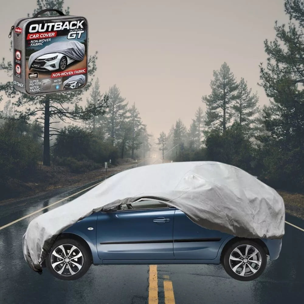 SilverShield Outdoor Car Cover for Nissan Micra 2010-2017 (K13) L Universal Fit