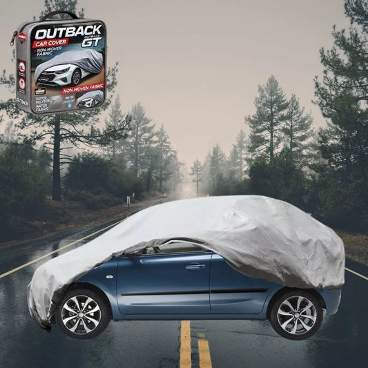 SilverShield Outdoor Car Cover for Nissan Micra 2010-2017 (K13) L Universal Fit