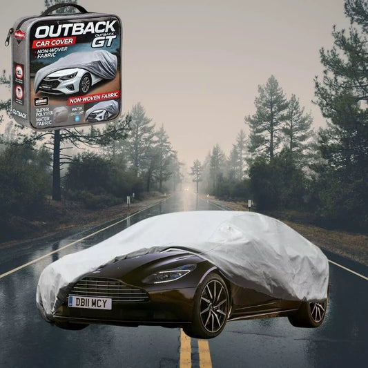 SilverShield Outdoor Car Cover for Aston Martin DB11 2016-Cur (V8) XXL Univ Fit