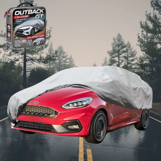 SilverShield Outdoor Car Cover for Ford Fiesta ST 2018-Current L Universal Fit