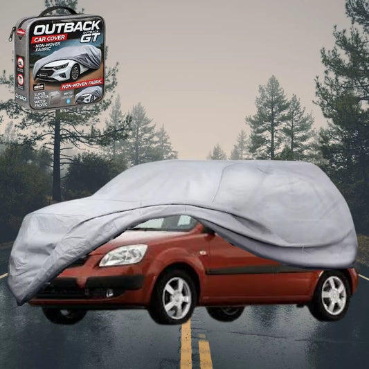 SilverShield Outdoor Car Cover for Kia Rio 2005 - 2011 (JB) L Universal Fit