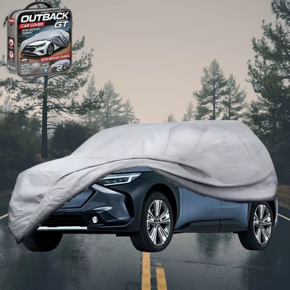 SilverShield Outdoor Car Cover for Subaru Solterra 2023-Current LC Universal Fit