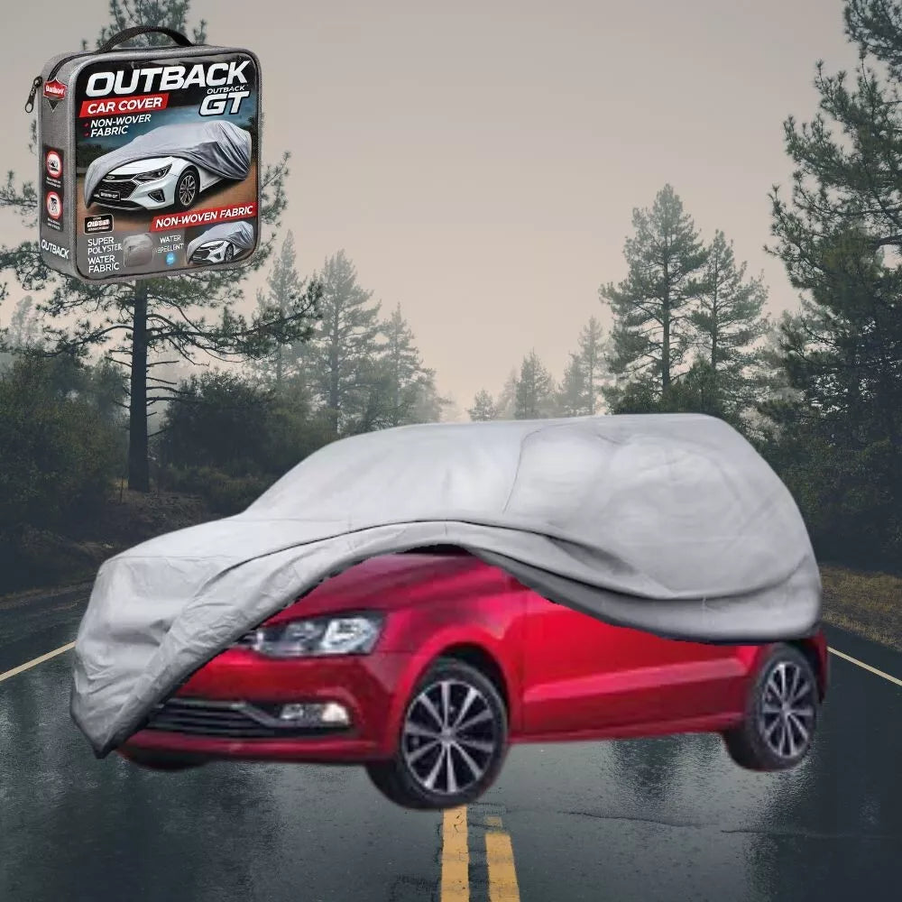SilverShield Outdoor Car Cover for VolksWagen Polo 2009 - 2017 L Universal Fit