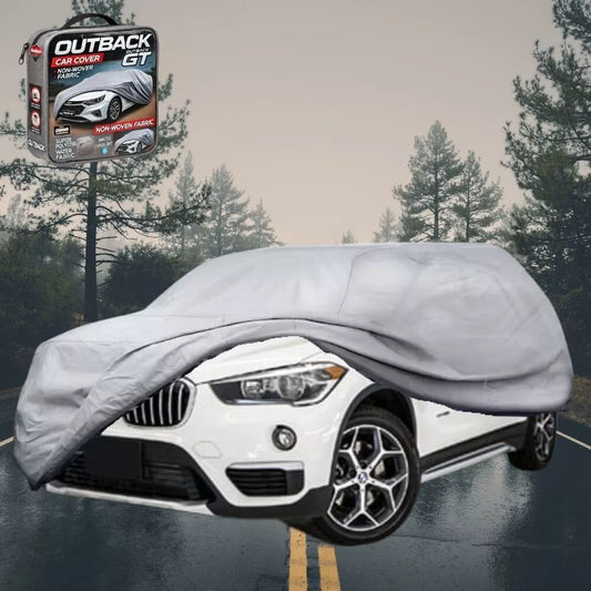 SilverShield Outdoor Car Cover for BMW X1 2016-2022 L Universal Fit Waterproof