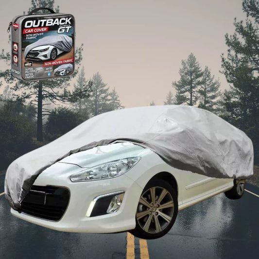 SilverShield Outdoor Car Cover for Peugeot 308 2007 - 2013 Hatch (T7) L Univ Fit