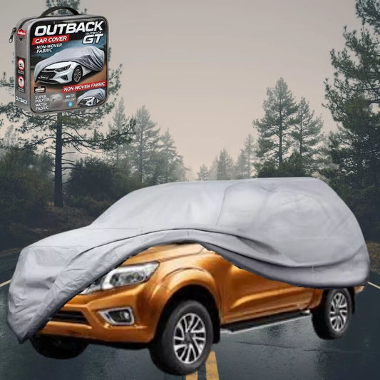 SilverShield Outdoor Car Cover for Nissan Navara King Cab 2015 - Current XL(new)