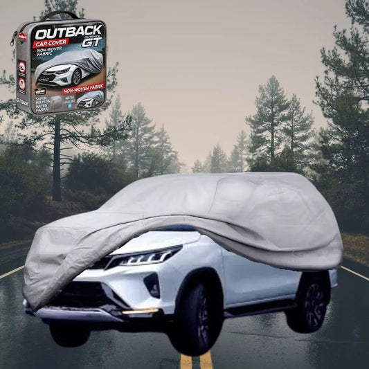 SilverShield Outdoor Car Cover for Toyota Fortuner 2015 - Cur XL(new) Univ Fit