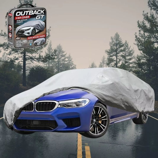 SilverShield Outdoor Car Cover for BMW M5 2017 - Cur L Universal Fit Waterproof