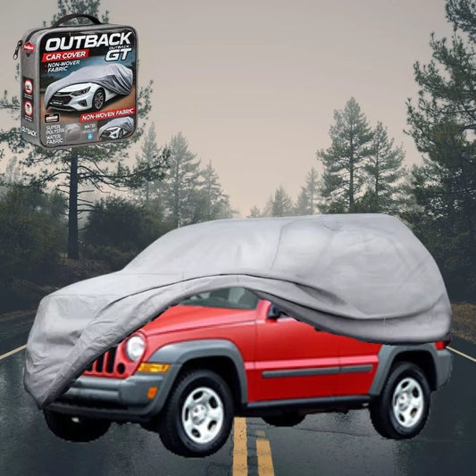 SilverShield Outdoor Car Cover for Jeep Cherokee 2002-2008 (KJ) LC Universal Fit