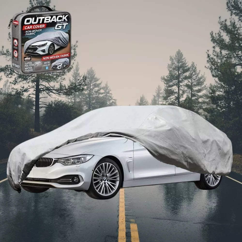 SilverShield Outdoor Car Cover for BMW 4 Series Gran Coupe 2014-2021 L Uni Fit