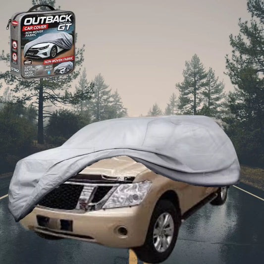 SilverShield Outdoor Car Cover for Nissan Patrol Y62 2013-Current (Y62) XL(new)
