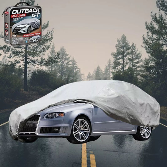 SilverShield Outdoor Car Cover for Audi A4 S4 RS4 2001-2008 (B7, B6) L Univ Fit