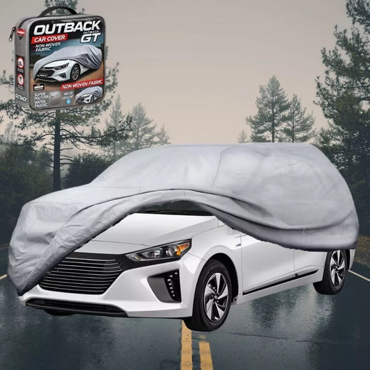 SilverShield Outdoor Car Cover for Hyundai IONIQ 2017 - Current L Universal Fit