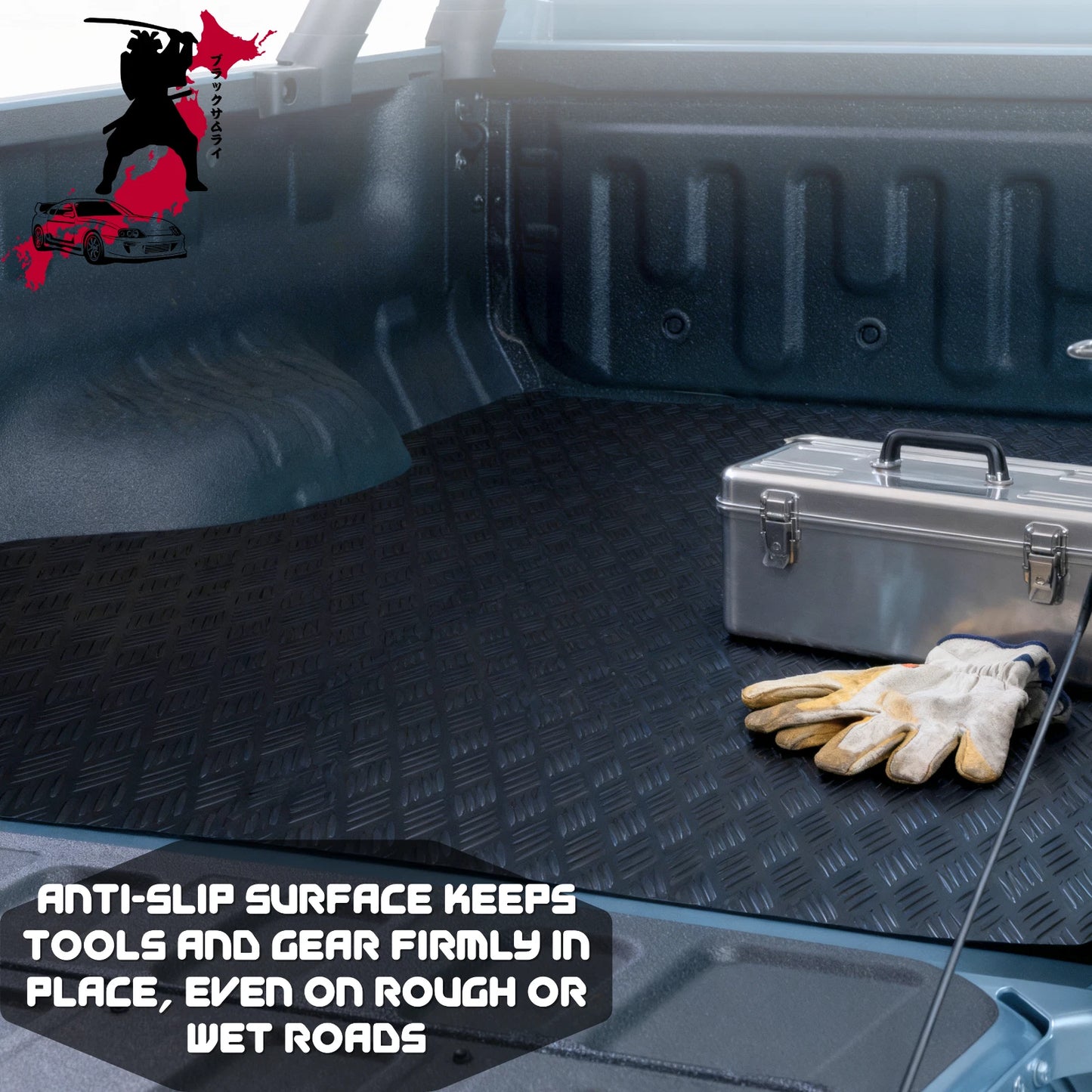 Black Samurai UTE Tub Mat Tray Liner for Isuzu D-Max Crew Cab 2020 - Current RG