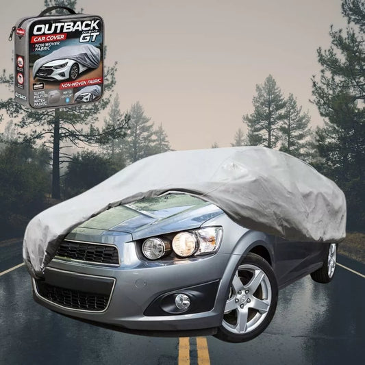 SilverShield Outdoor Car Cover for Holden Barina 2011-2018 (TM) L Universal Fit