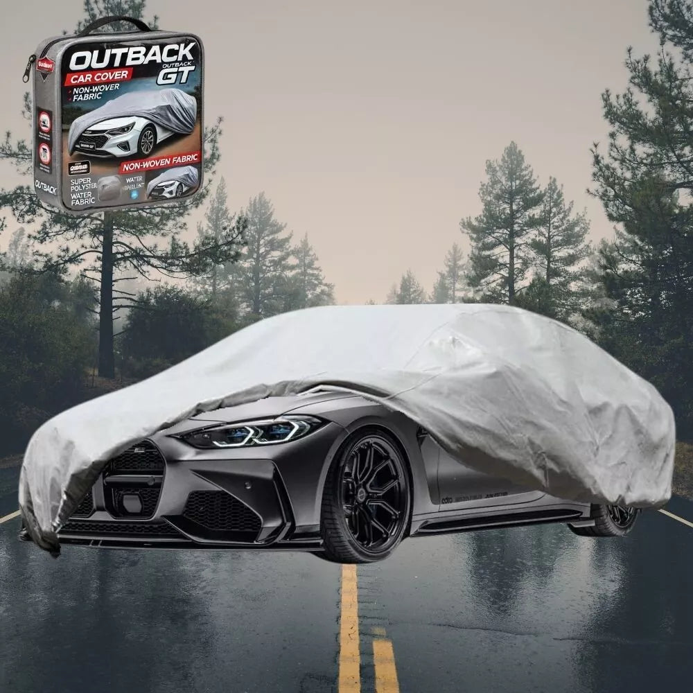 SilverShield Outdoor Car Cover for BMW M4 2021 - Cur L Universal Fit Waterproof