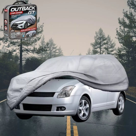 SilverShield Outdoor Car Cover for Suzuki Swift 2004-2010(Auto) L Universal Fit
