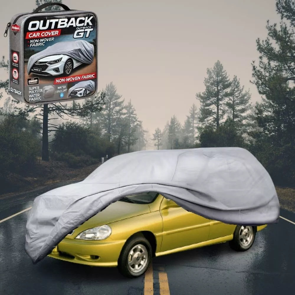 SilverShield Outdoor Car Cover for Kia Rio 2000 - 2005 (DC) L Universal Fit