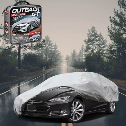 SilverShield Outdoor Car Cover for Tesla Model S 2014 - 2021 L Universal Fit