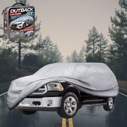 SilverShield Outdoor Car Cover for RAM 1500 2009 - Current (DS) XL(new) Univ Fit