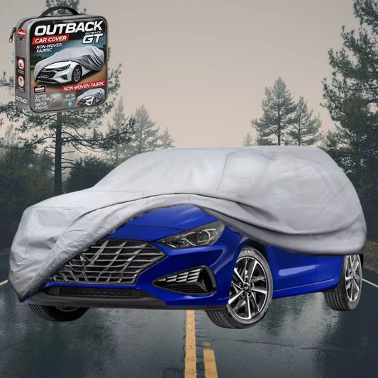 SilverShield Outdoor Car Cover for Hyundai i30 2012 - 2016 (GD) L Universal Fit