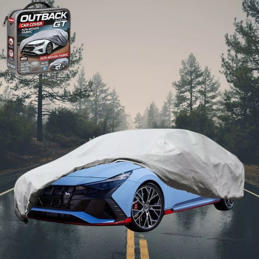 SilverShield Outdoor Car Cover for Hyundai i30 N 2021 - Current Sedan L Univ Fit