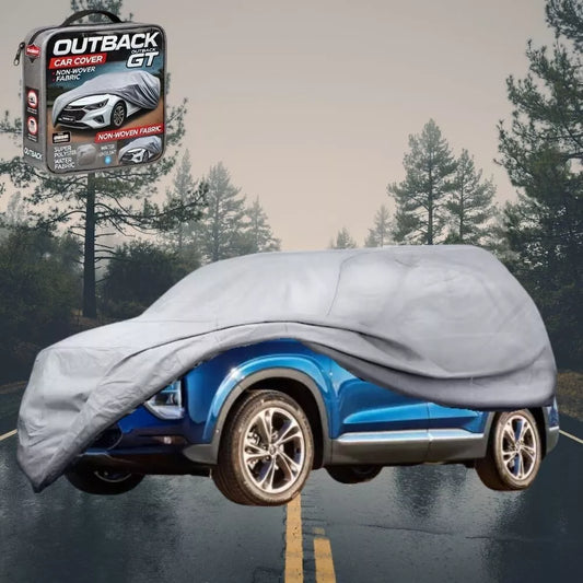 SilverShield Outdoor Car Cover for Hyundai Santa Fe 2019 - Cur XXL Universal Fit