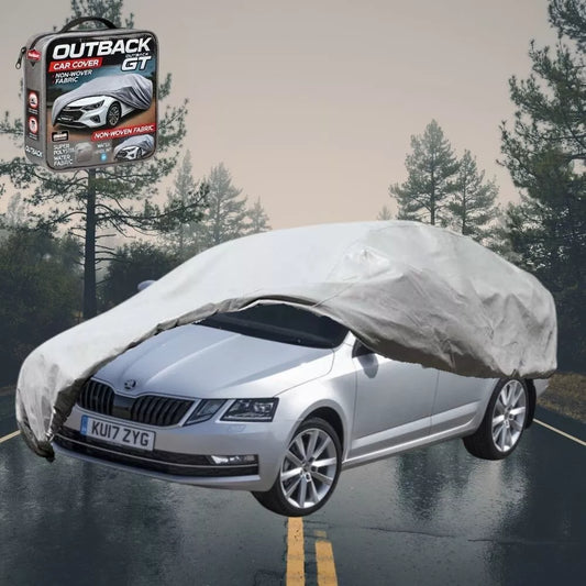 SilverShield Outdoor Car Cover for Skoda Octavia 2013 - 2020 NE L Universal Fit