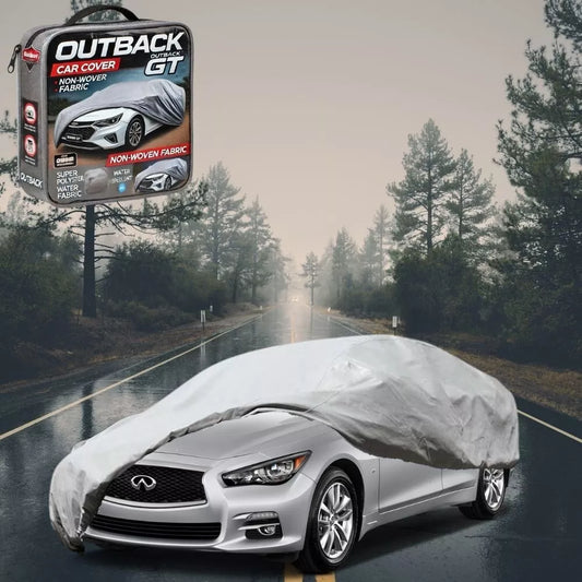 SilverShield Outdoor Car Cover for Infiniti Q50 2014 - 2019 L Universal Fit